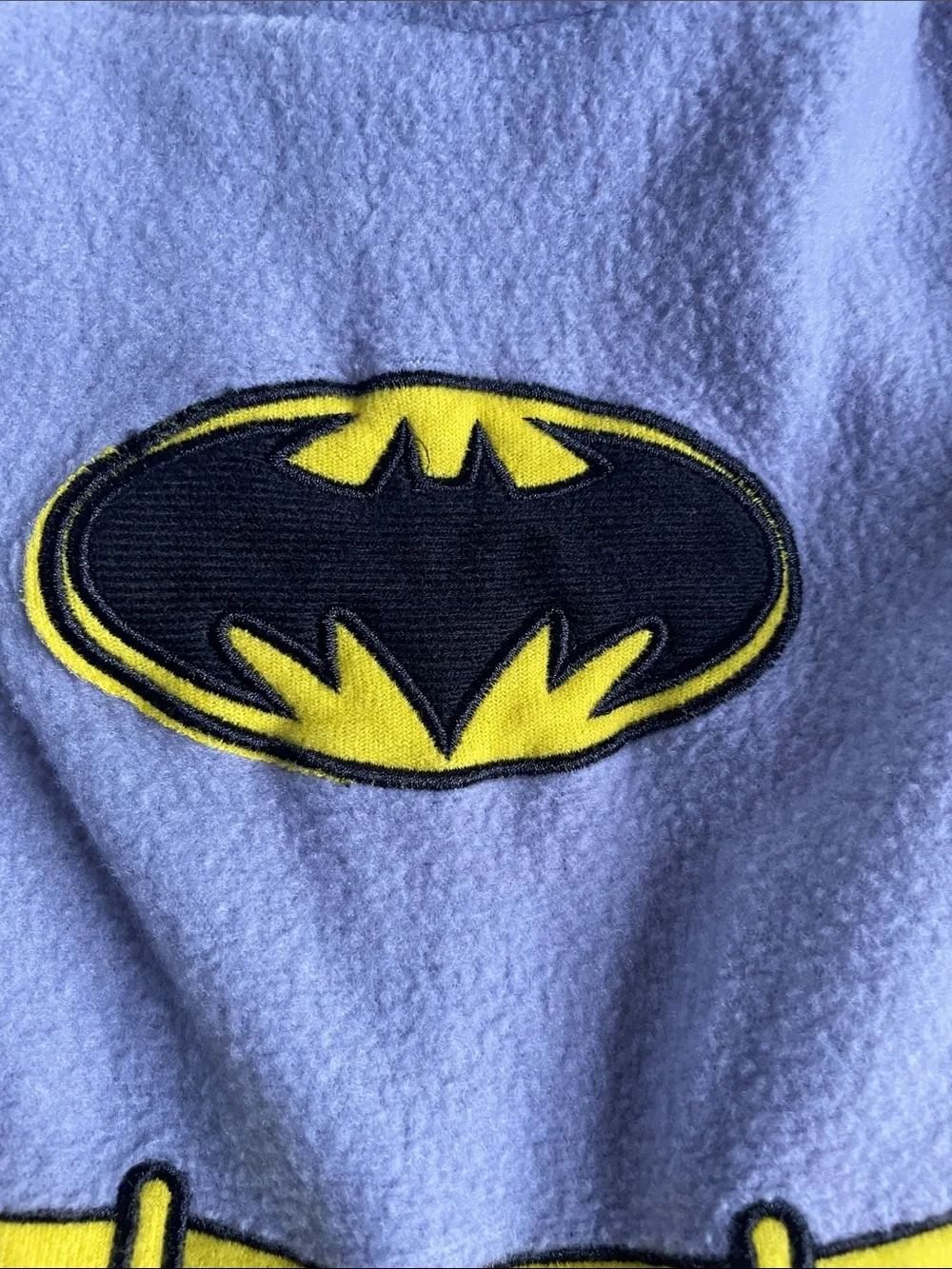 BATMAN COSTUME Romper Rubies Halloween Superhero Onesie Fleece Outfit Pants Baby